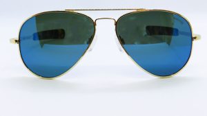 CONCORDE CR237 23K GOLD SKYTEC GLASS POLARIZED COBALT